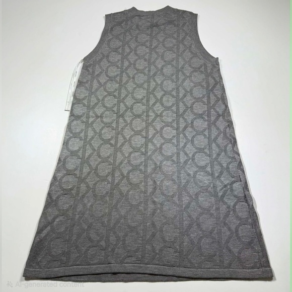 Calvin Klein Gray Dress 👗 - Picture 2 of 10
